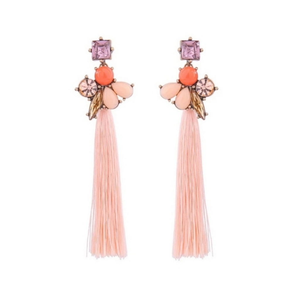 🔥BRAND NEW🔥Fringe Tassel Earrings 🧚‍♀️🎉💫 - Picture 5 of 8